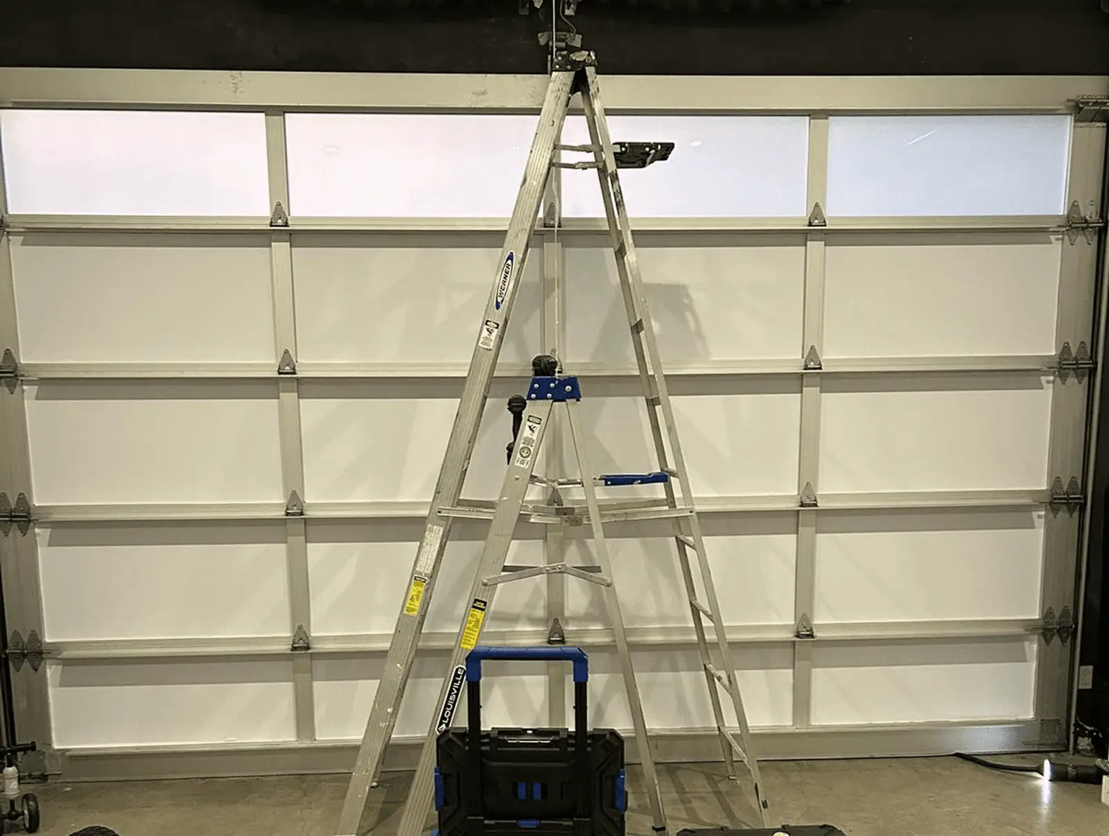 Garage door sensor repair