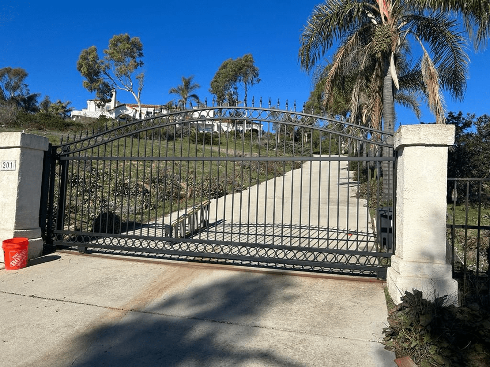 Professional gate installation